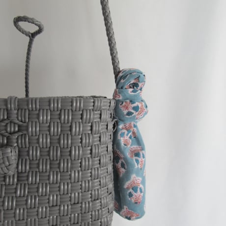 【6月22日(月)〜6月26日(金)発送】 Bag×Handkerchief［H］Hello bag _ Dim Gray