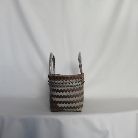 【6月8日(月)〜6月12日(金)発送】 Mekearibag BOUQUET(cross) No.10 _Mocha Silver