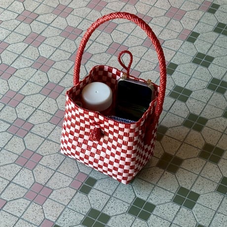 【6月15日(月)〜6月19日(金)発送】 Bag×Handkerchief［I］BÉBÉ BAG _Guava
