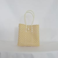 【8月31日(月)〜順次発送】 Gummy Bag No.13 (Size: S) ' gingham ' _Custard Fizz