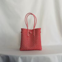 【7月13日(月)〜7月17日(金)発送】 Gummy Bag  No.1 (Size: S) _Rose Red (soft)