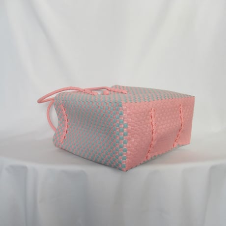 【6月22日(月)〜6月26日(金)発送】 Gummy Bag No.23 (Size: L) ' gingham ' _Cotton Candy