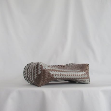 【7月27日(月)〜7月31日(金)発送】 Mekearibag BOUQUET(cross) No.11 _Mocha Silver