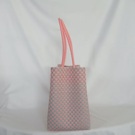 【6月8日(月)〜6月12日(金)発送】 ALLDAY BAG No.11  'gingham'   _Cotton Candy