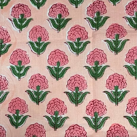 【6月29日(月)〜7月3日(金)発送】 Indian Cotton Handkerchief [G] - DP51