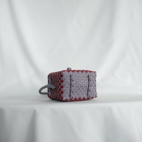 【6月15日(月)〜6月19日(金)発送】 BÉBÉ BAG No.11 ' gingham ' _Humid Cherry