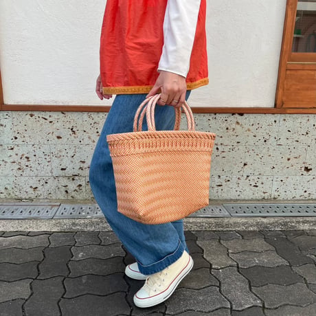 【8月31日(月)〜順次発送】 Mekearibag No.18 (Size S) _Orange Sorbet