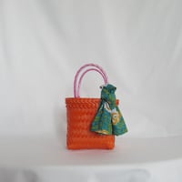 【6月8日(月)〜6月12日(金)発送】 Bag×Handkerchief［A］Mekearibag (Size : XS) _Bloom