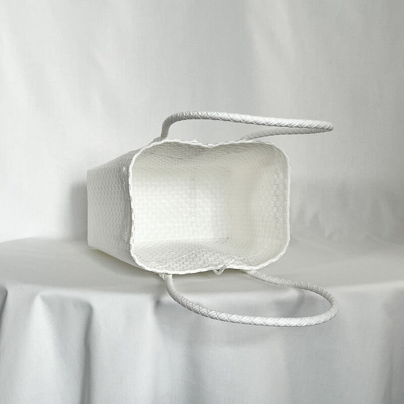 メケアリサ GummyBag L サイズ mekearisa メケアリサ かごバッグ Lサイズ ブラウン Gummybag