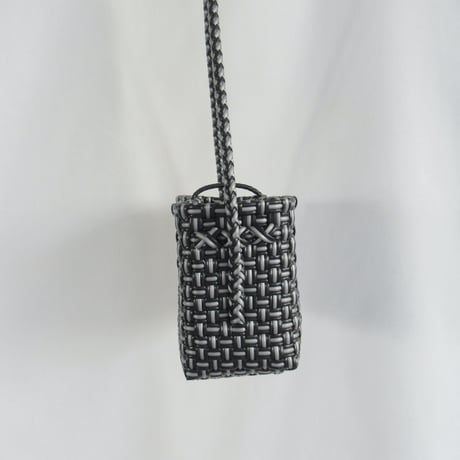 【7月13日(月)〜7月17日(金)発送】 Hello Bag  No.9 _Black × Silver