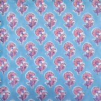 【6月29日(月)〜7月3日(金)発送】 Indian Cotton Handkerchief [K] - BLUE56