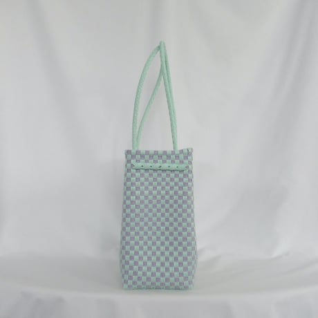 【6月15日(月)〜6月19日(金)発送】 Gummy Bag No.17 (Size: M) ' gingham ' _Orchid Dew