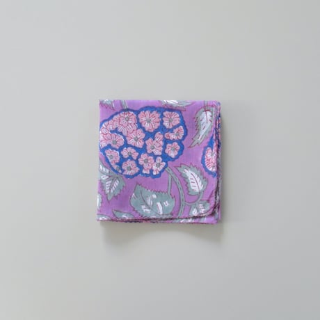 ★【9月7日(月)〜9月11日(金)発送】Indian Cotton Handkerchief [O] - IP48