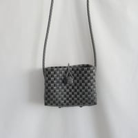 【10月26日(月)〜10月30日(金)発送】 Hello Bag No.17 ' gingham '_Chacoal Clay