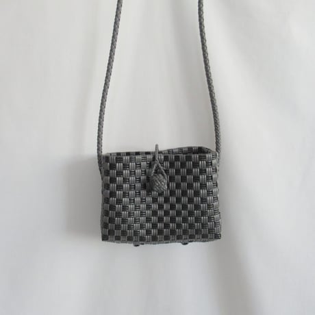 【10月26日(月)〜10月30日(金)発送】 Hello Bag No.17 ' gingham '_Chacoal Clay