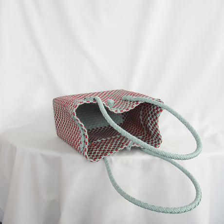 【6月15日(月)〜6月19日(金)発送】 Gummy Bag No.18 (Size: M) ' gingham ' _70's