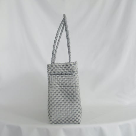 【8月24日(月)〜8月28日(金)発送】 Gummy Bag No.18 (Size: M) ' gingham ' _Silver Obscura