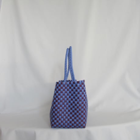 【6月22日(月)〜6月26日(金)発送】 BOSTON BAG No.31 'gingham'  _ Pansy