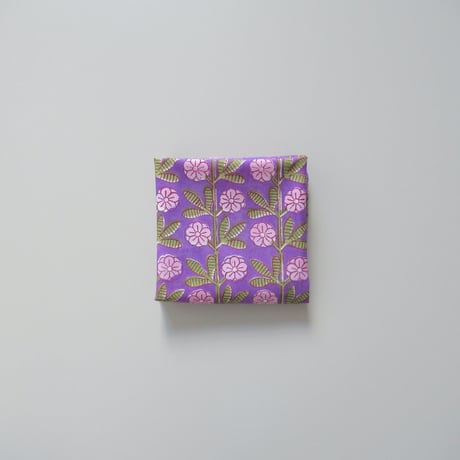 【10月5日(月)〜10月9日(金)発送】 Indian Cotton Handkerchief [E] - IP56