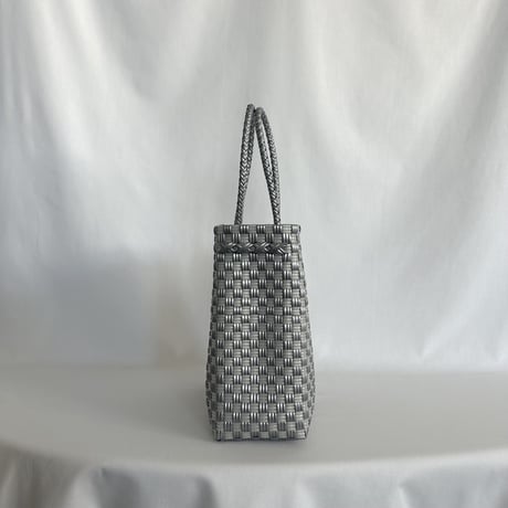 【11月2日(月)〜11月6日(金)発送】Gummy Bag No.105 (Size: S) ' gingham ' _Silver Obscura