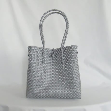【11月2日(月)〜11月6日(金)発送】Gummy Bag No.403 (Size: L) _Metallic Silver