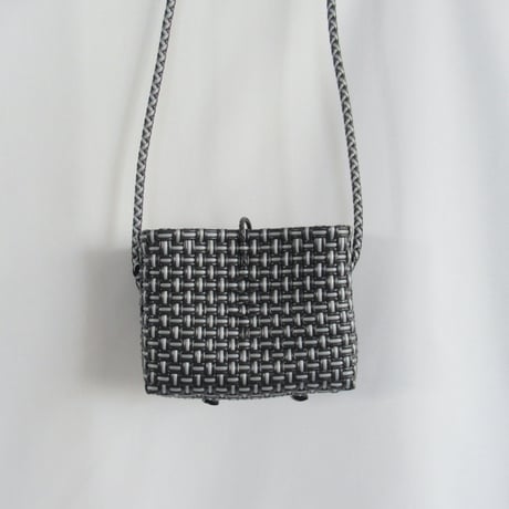 【7月13日(月)〜7月17日(金)発送】 Hello Bag  No.9 _Black × Silver
