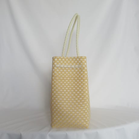 【8月31日(月)〜順次発送】 Gummy Bag No.37 (Size: L) ' gingham ' _Custard Fizz