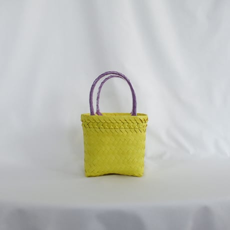 MEKEARISA黄色バッグ 美品】mekearisa メケアリサ メケアリバッグ L