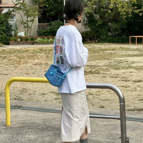 【10月26日(月)〜10月30日(金)発送】 Hello Bag No.7 ' gingham ' _Wave