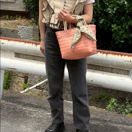 【6月8日(月)〜6月12日(金)発送】 Bag×Handkerchief［C］Mekearibag (Size : S) _Okayama