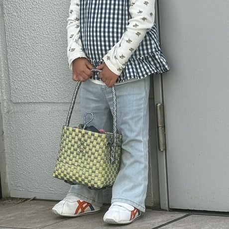 【6月8日(月)〜6月12日(金)発送】 BÉBÉ BAG No.2 ' gingham ' _Sparkle