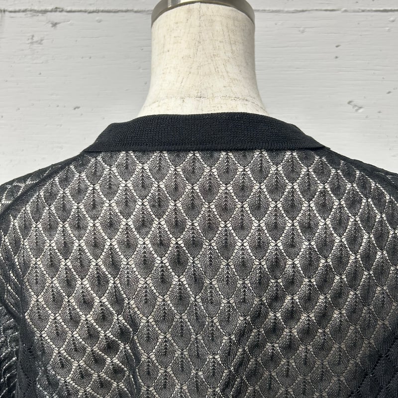 sheer knit Polo S | STORE by PROVOKE design bou