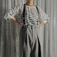 【PROVOKE】 laceborder cropped PO