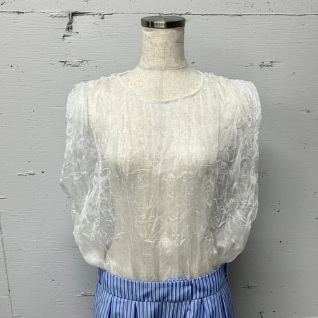 sheer×stripe all-in-one
