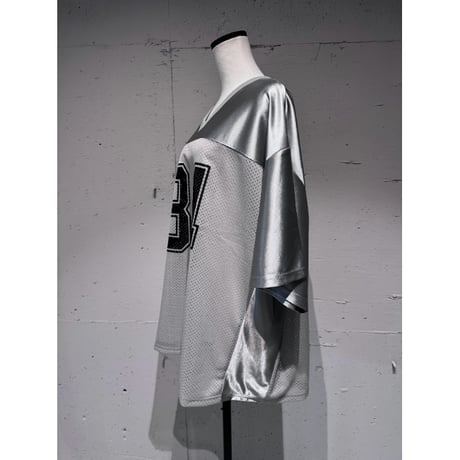 【special price】　football uniform Tee(silver)