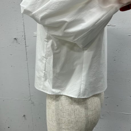 【special price】typewriter puff-S blouse