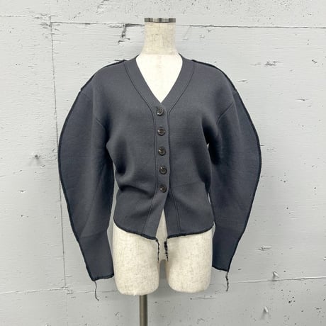 cocoon sleeve VN cardigan