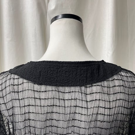 【special price】　vintage like maxi dress(black)
