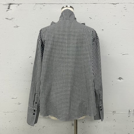ginghamcheck bowtieblouse