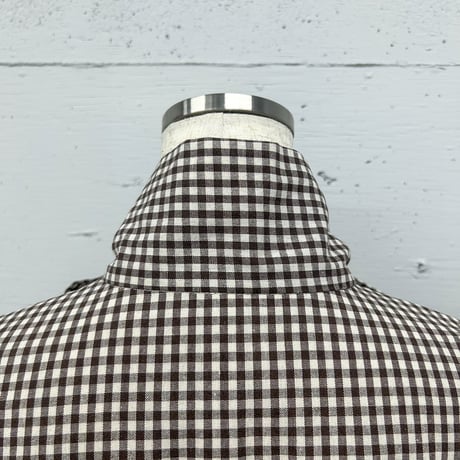 ginghamcheck bowtieblouse