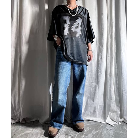 【special price】　football uniform Tee(black)