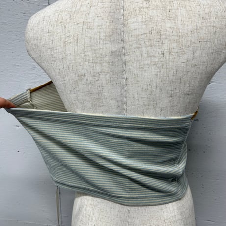 velour halter neck cut&saw