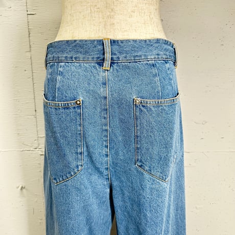 tuck wide denim(blue/38)
