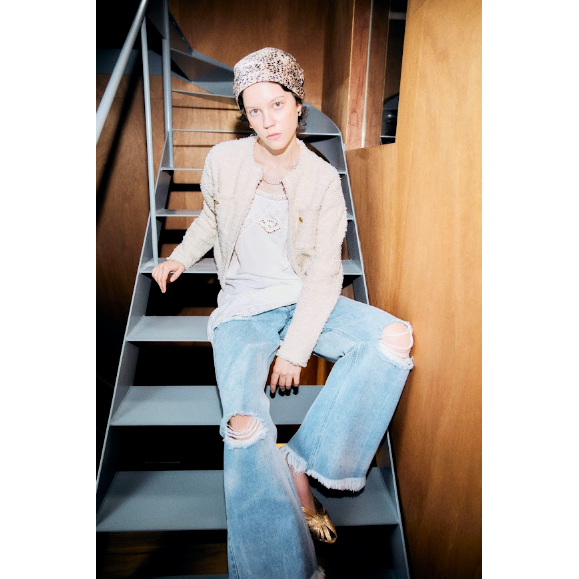 ジャケット・アウター ARCHIVE STANCE no_collar knit jacket ARCHIVE STANCE】no-collar knit jacket | STORE b