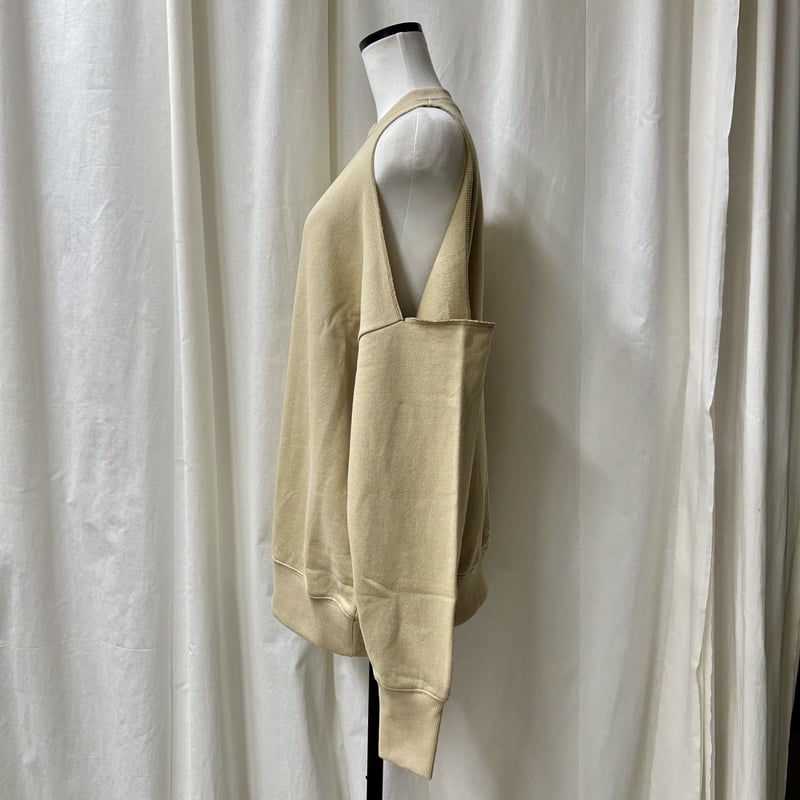 shoulder cut-out pullover(lightbeige) | PROVOKE...