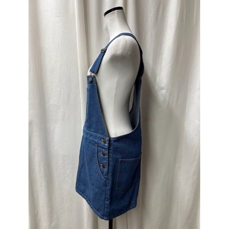 【special price】　denim jumper skirt(blue)