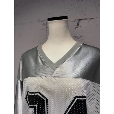 【special price】　football uniform Tee(silver)
