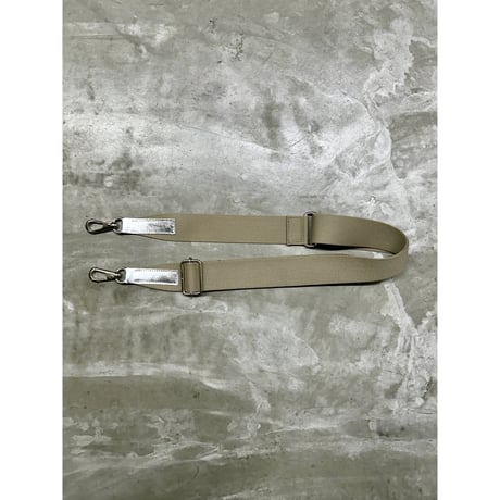 【blancle】M.LEATHER FLAT TOTE L(silver)
