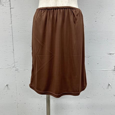 sheer knit skirt