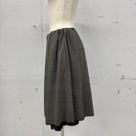 reversible midi skirt